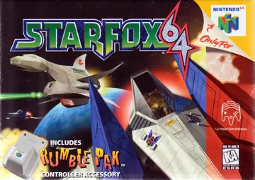 Star Fox 64 (USA) box cover front